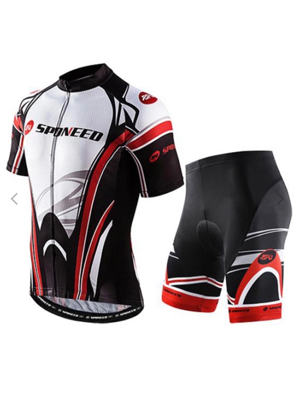 NWT Bicycle Jersey Pad Bike Shorts Suits for Men Biking Set